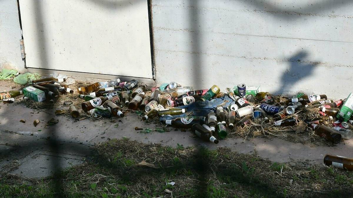 Forlì, scene di degrado alla scuola Maroncelli