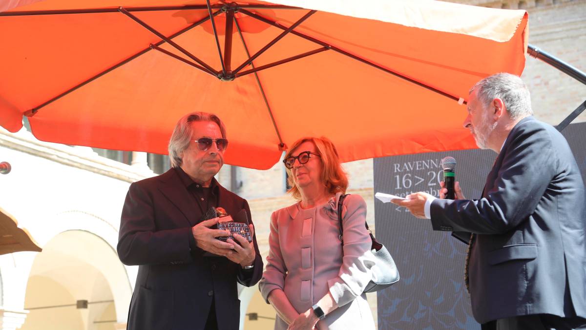 Ravenna incorona Riccardo Muti con il Premio Dante