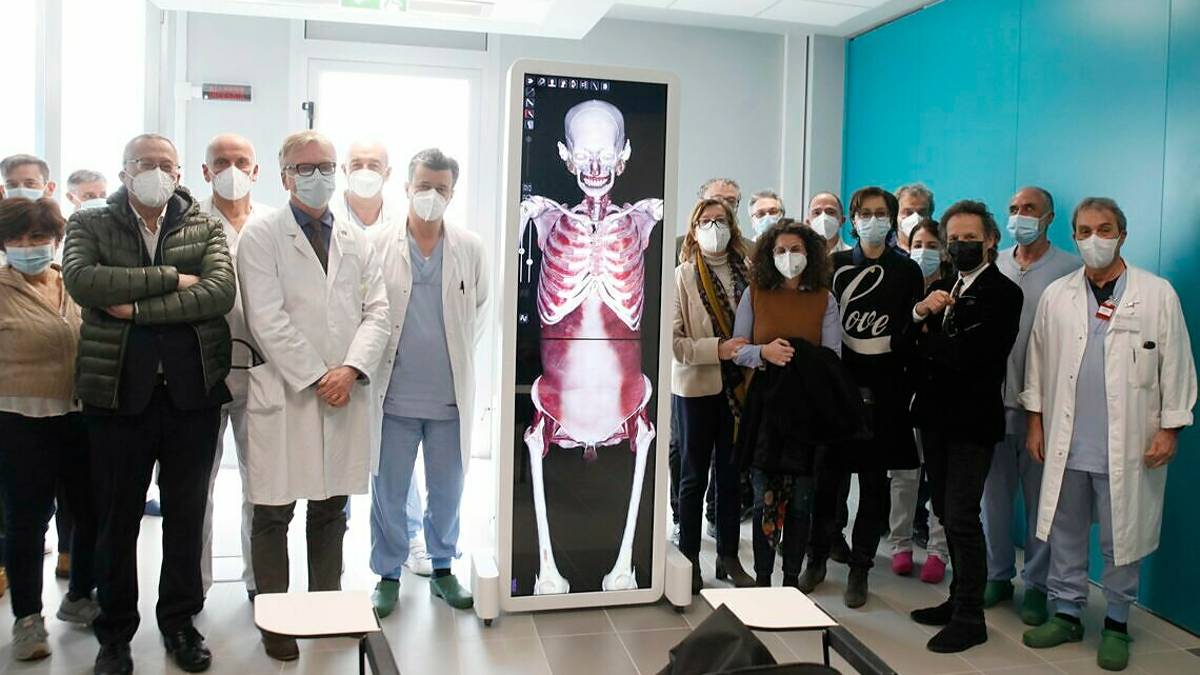 Ravenna, nuovo tavolo di dissezione virtuale per l'ospedale