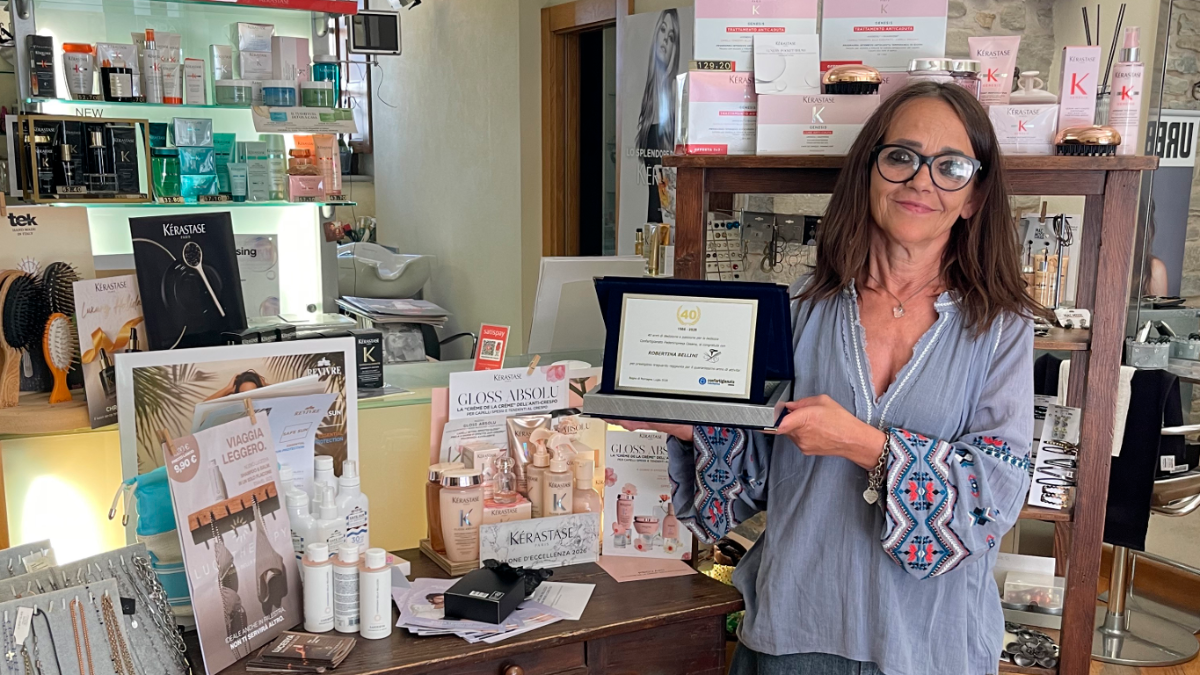 Robertina Bellini, parrucchiera acconciatrice di Bagno di Romagna