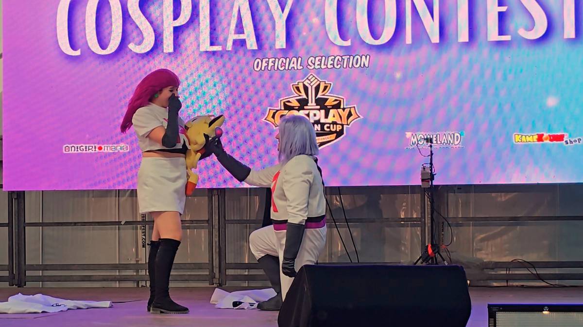 La proposta di matrimonio sul palco del Rimini Comix