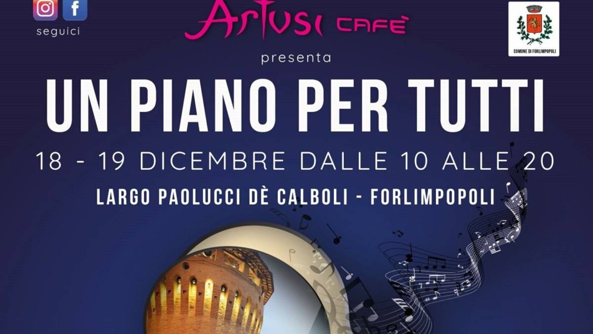Anche un pianoforte nel Natale di Forlimpopoli