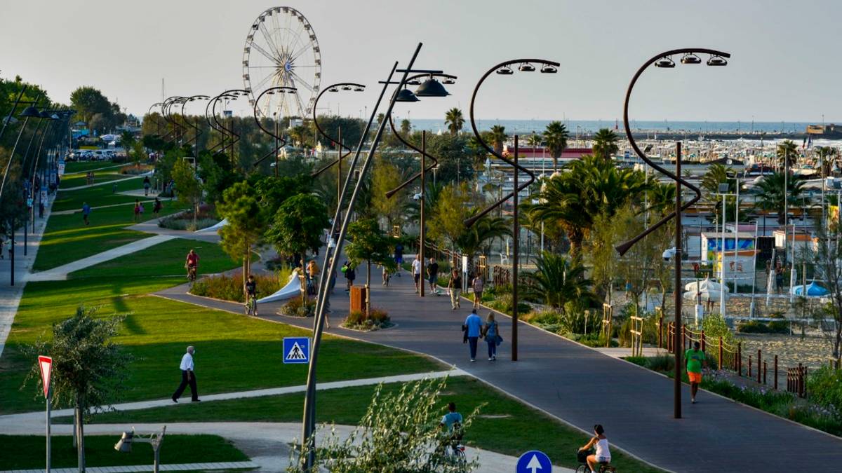 Rimini, al via i lavori per i tratti 2 e 3 del Parco del Mare sud