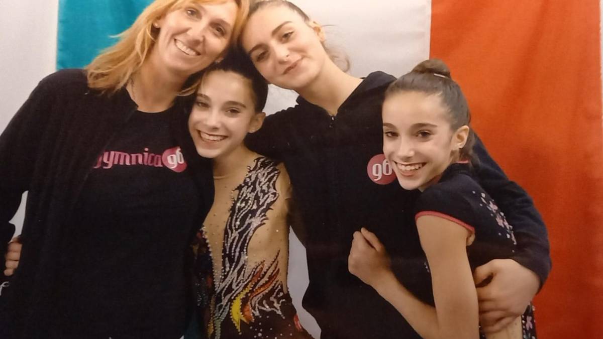 Ginnastica ritmica, due vicecampionesse nazionali per Gymnica 96
