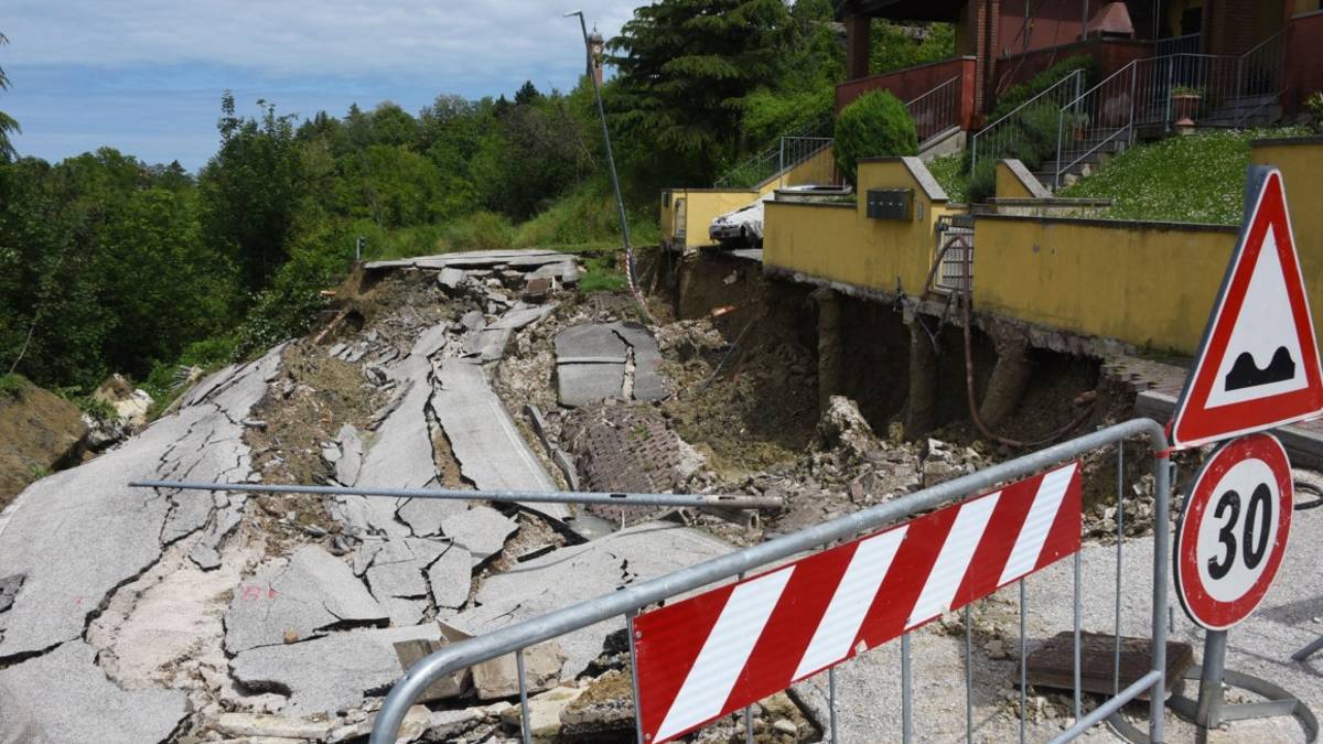 Alluvione e frane. La Provincia di Rimini: non dimenticatevi di noi, qui i Comuni hanno finito i soldi