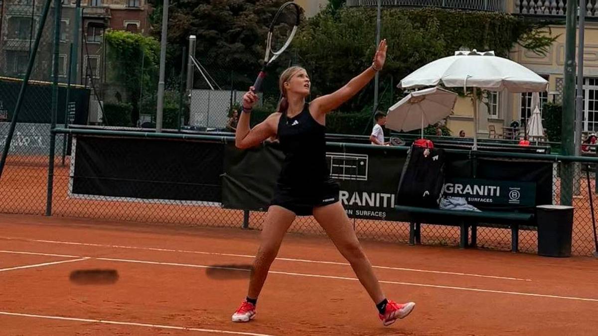 Anna Foschini in azionale al Tc Milano Bonacossa