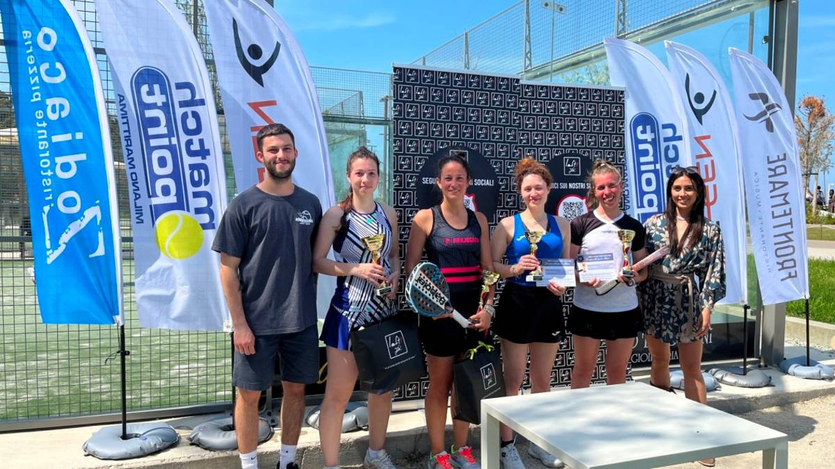 Padel, Laura Bianchini e Matilde Danieli vincono la tappa di Rimini del Tour 2022