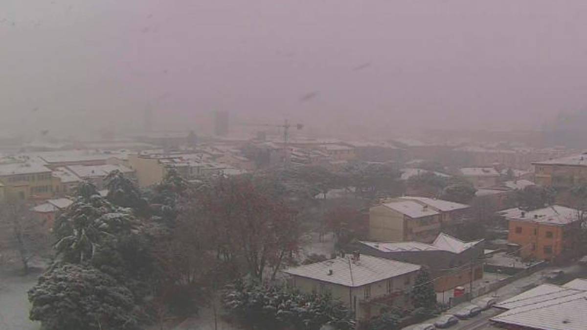 La neve a Cesena