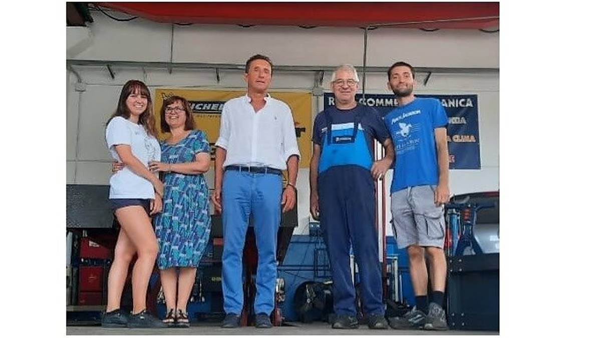 Massa Lombarda, il sindaco in visita alla Rizzi Fabrizio