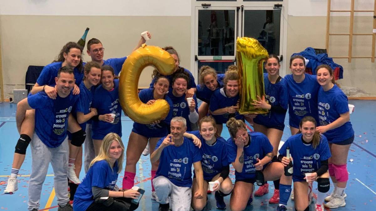 Volley donne, Portuali Ravenna: un 22/22 di vittorie vale il salto in C