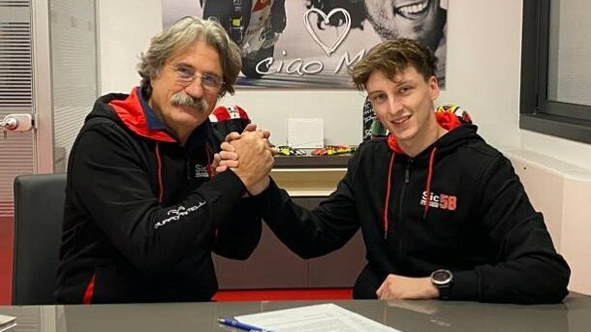 MotoE, Kevin Zannoni al Mondiale 2022 con il Sic 58