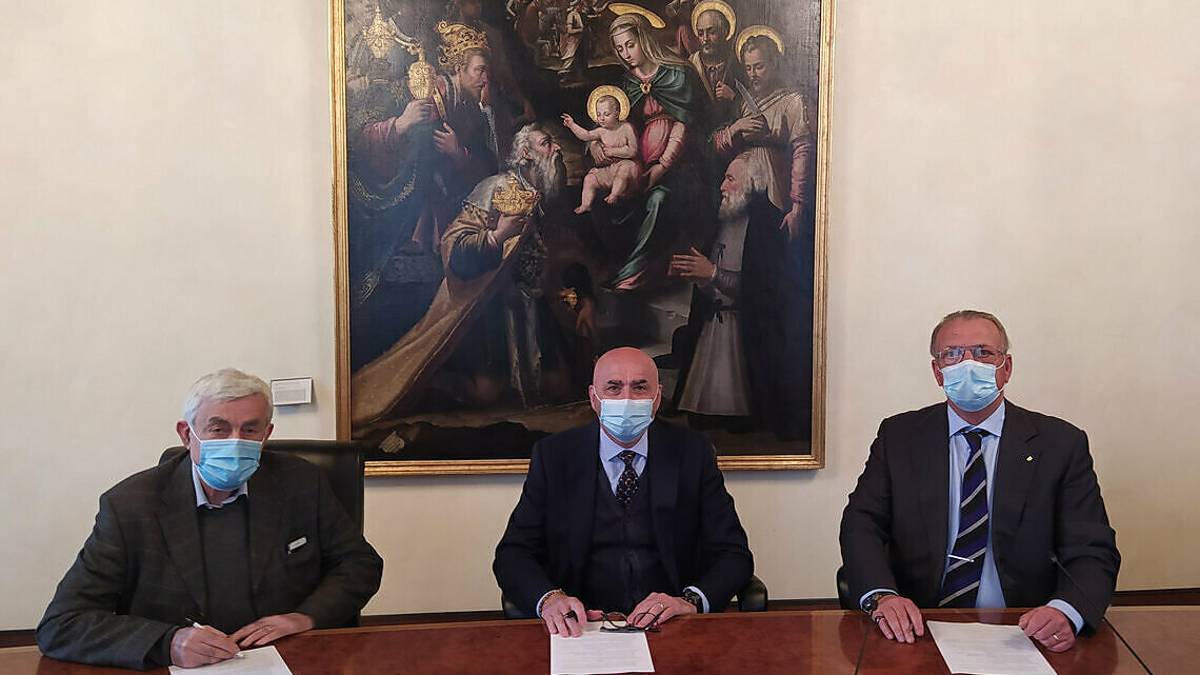 Cesena, patto tra Fondazione Crc, Fruttadoro Orogel e Romagna Solidale