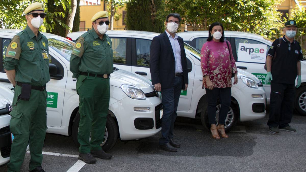 Consegnate le prime 17 auto alle Gev dell'Emilia Romagna