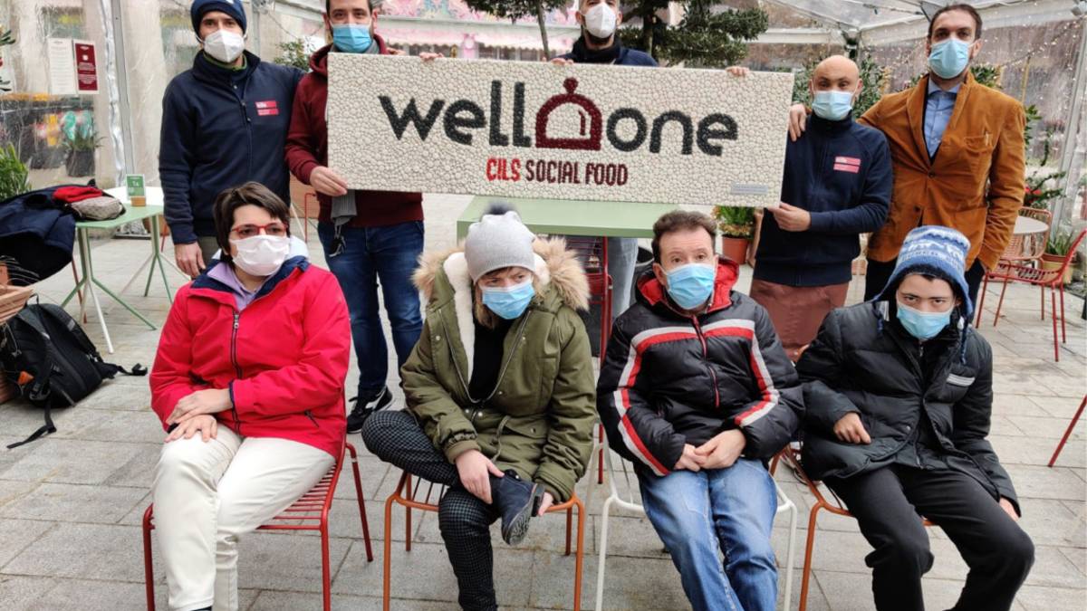 Cesena, da Calicantus un mosaico per WellDone Cils Social Food