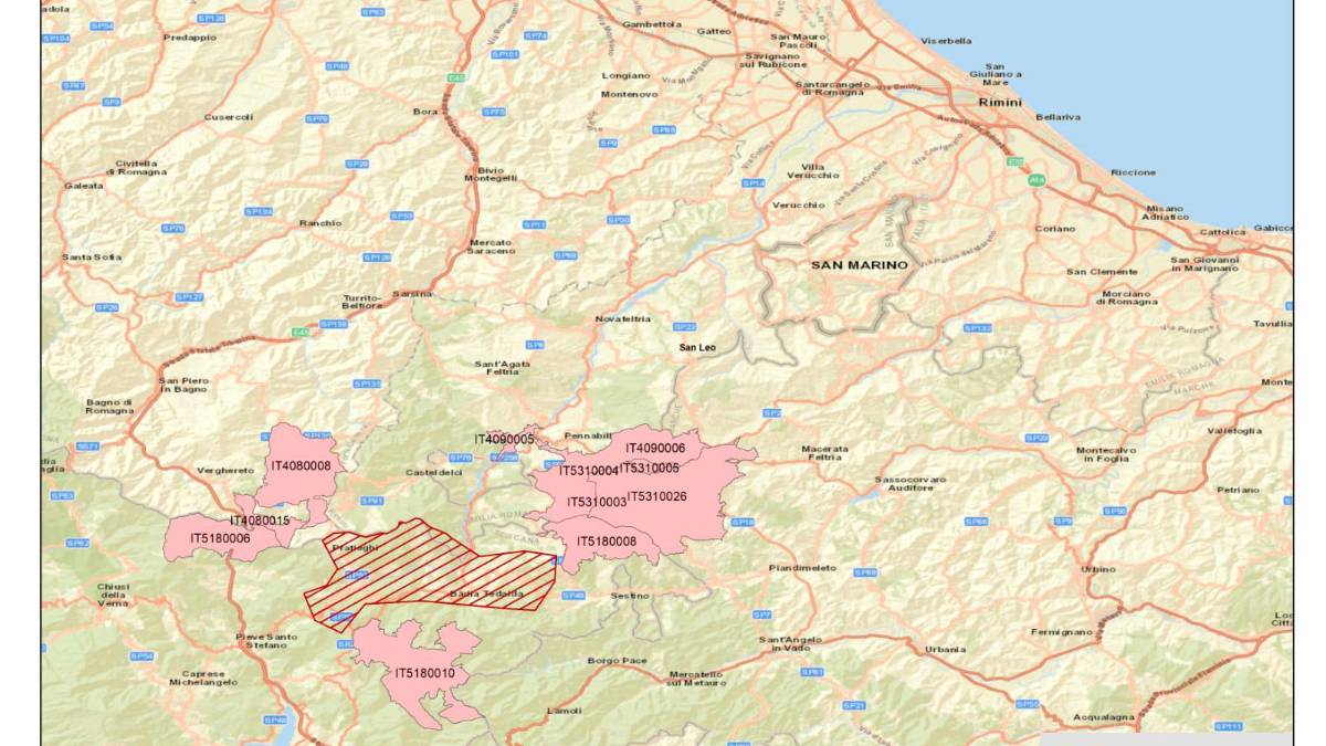 Gnassi: «Ecco lo scempio delle pale eoliche in Alta Valmarecchia. La Toscana non può decidere da sola» GALLERY