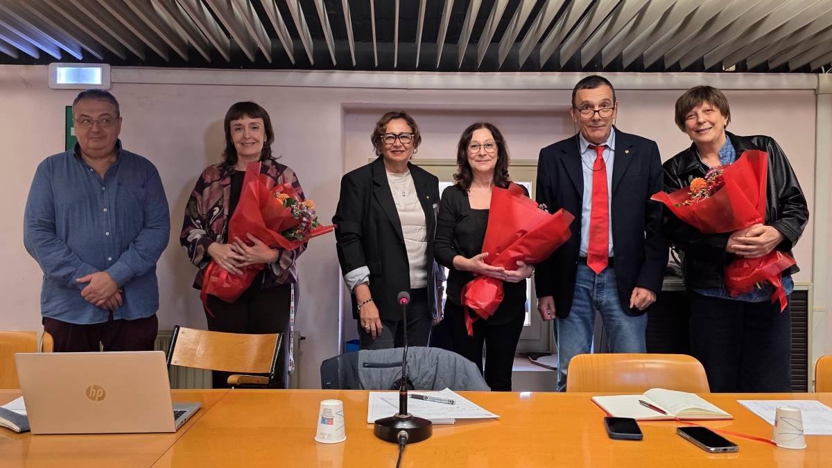 Da sinistra: Maurizio Serra, Veruska Grementieri, Marinella Melandri, Cristina Cirina, Stefano Moni, Morena Visani