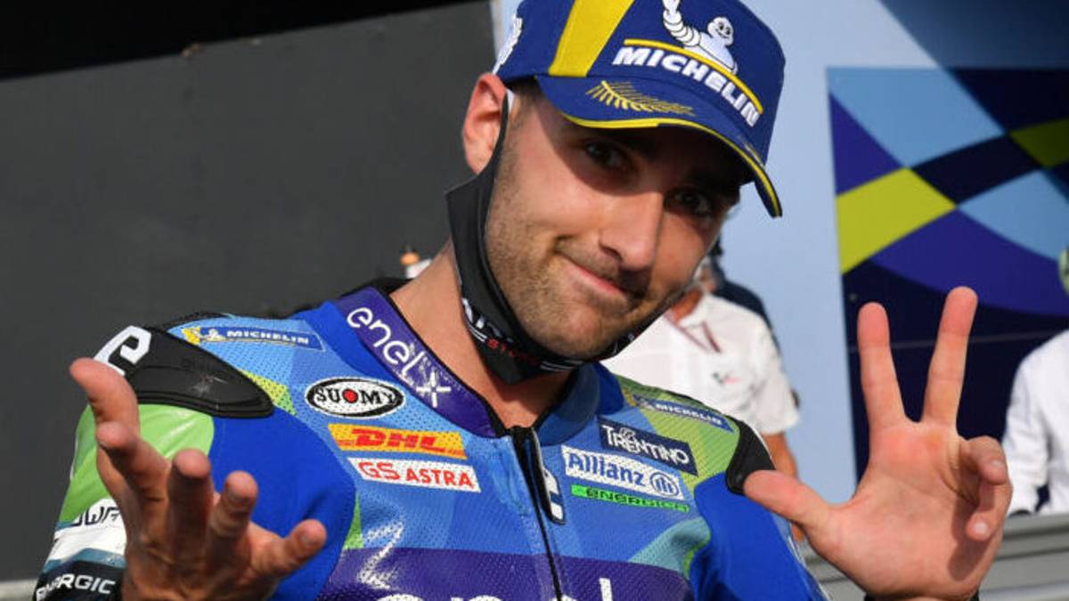 MotoE, pole a sorpresa di Fermin Aldeguer, anche Ferrari in prima fila
