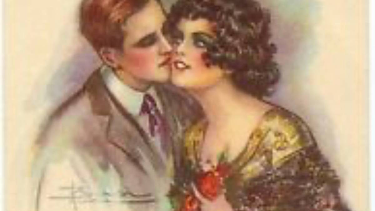 Buon San Valentino con le cartoline di Adolfo Busi