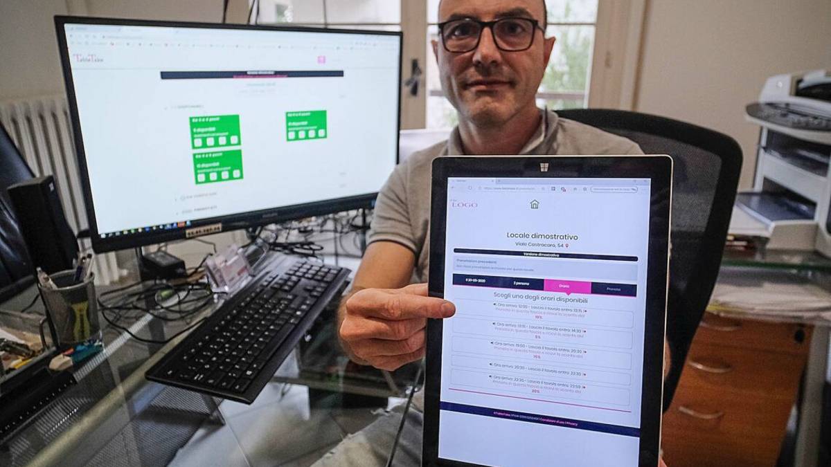 Web app per prenotare il ristorante e tenere tracciati i clienti