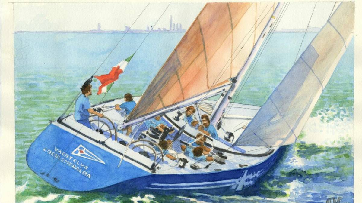 America's Cup, una storia raccontata con i disegni