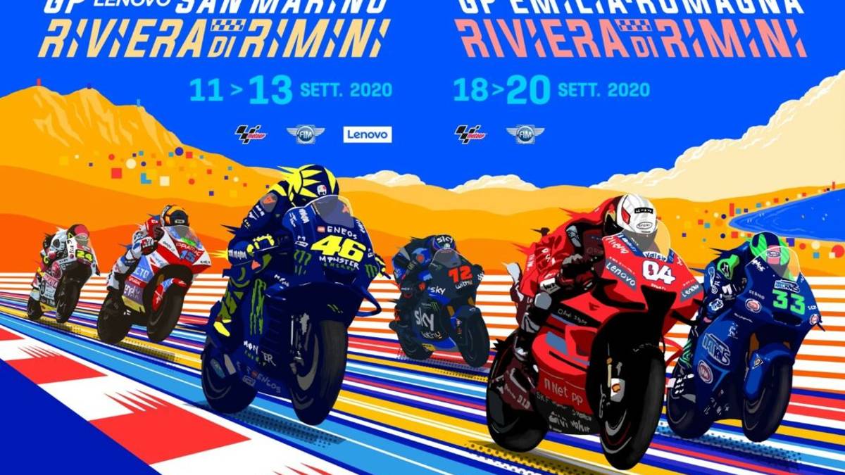 MotoGp, ecco il poster dei due Gp di Misano - VIDEO