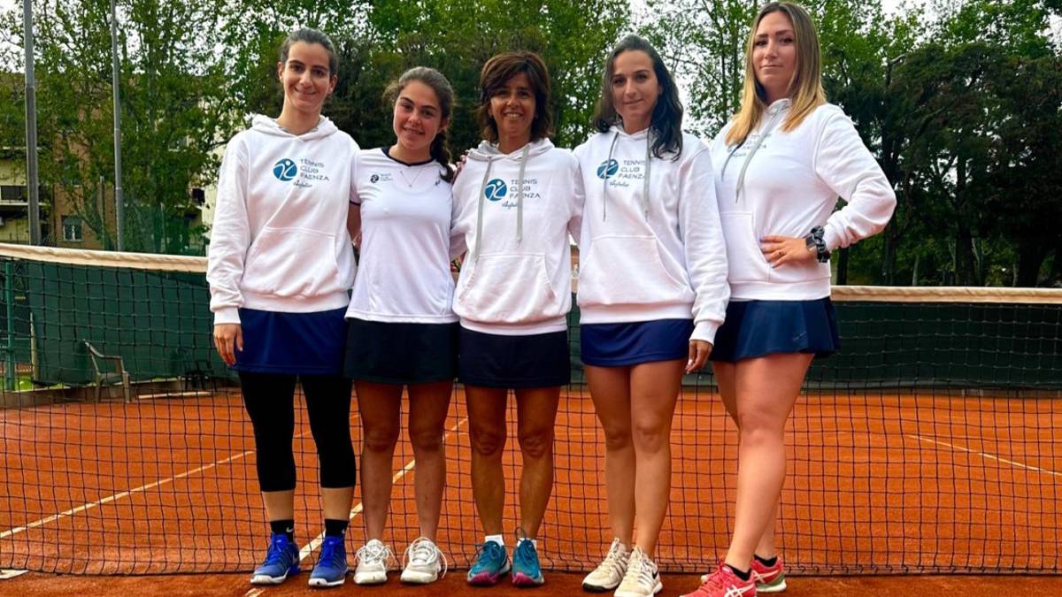 Tennis, Tc Faenza: due pareggi per le squadre di vertice