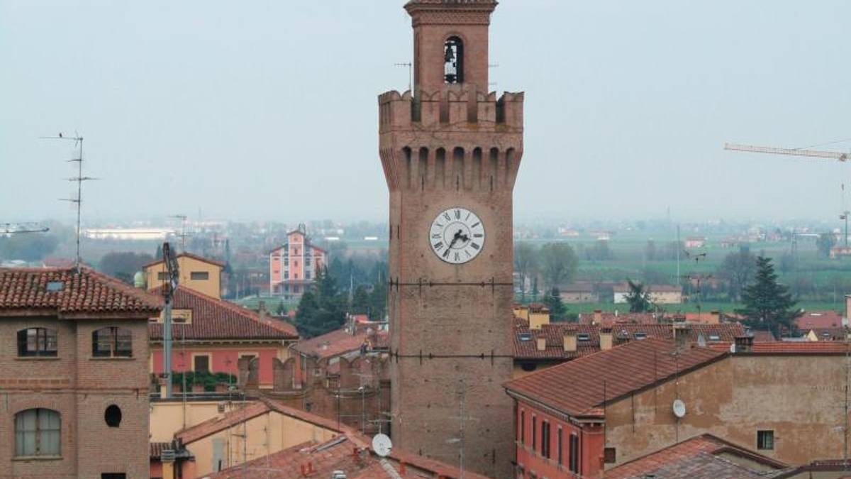 Il centro di Castel San Pietro Terme