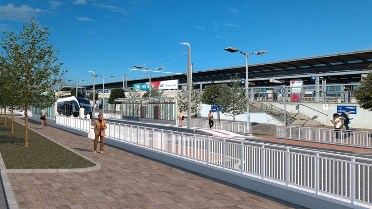 Rimini, Metromare: il secondo stralcio tra stazione e Fiera si vedrà nel 2026