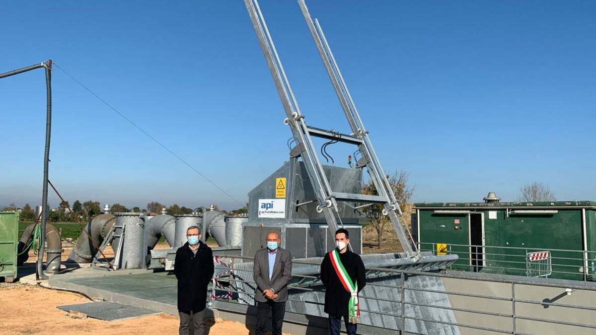 Cesenatico, potenziamento dell'impianto idrovoro Mesolino