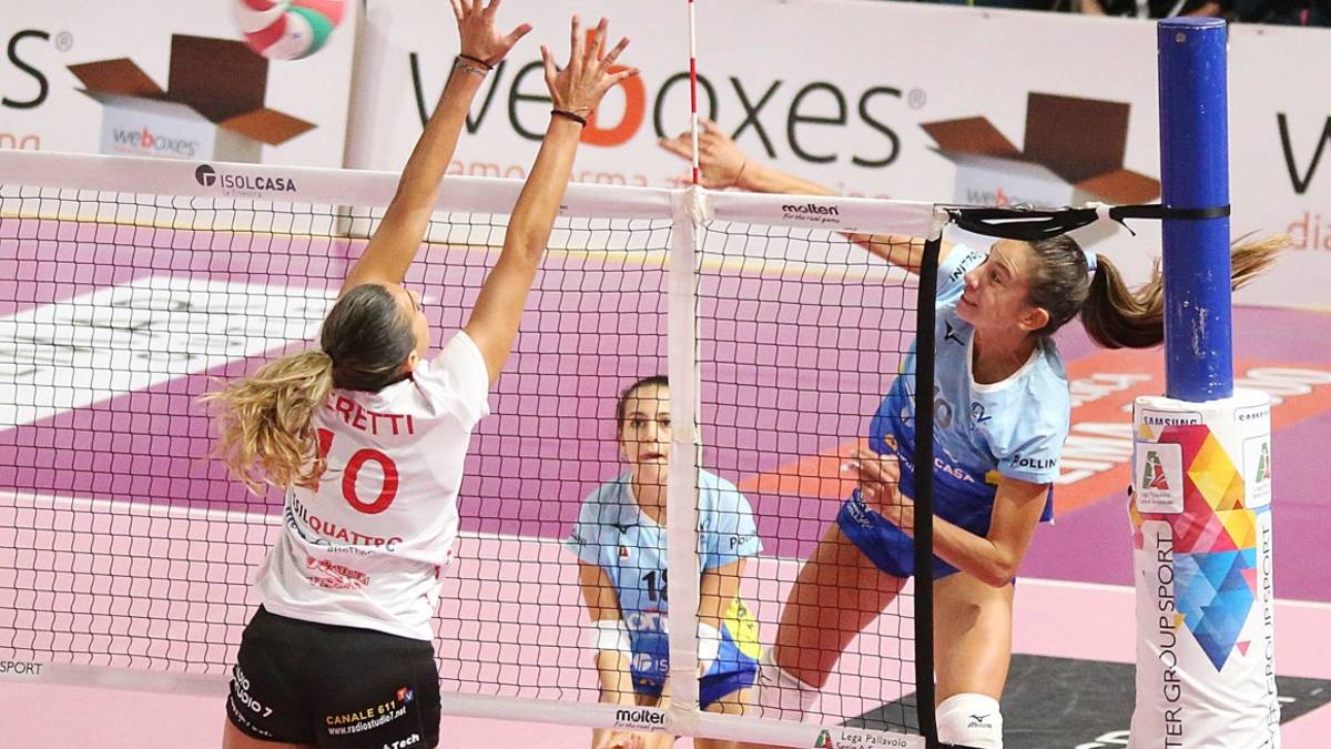 Volley A2 donne, Omag avanti con Saguatti