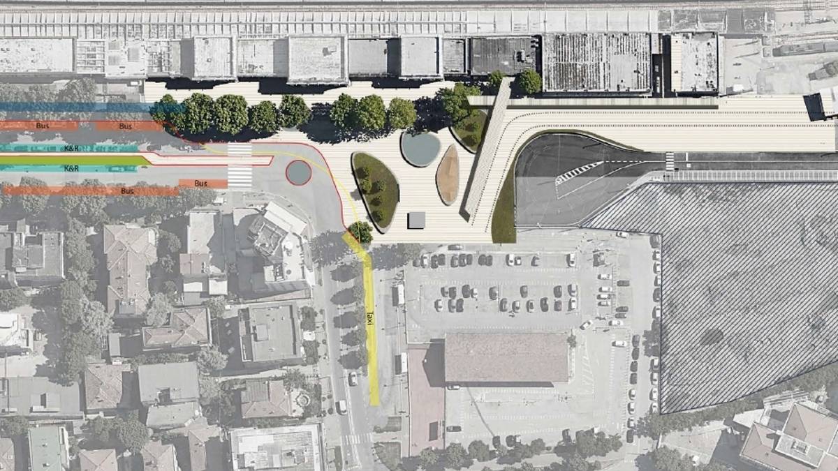 Rimini, riqualificazione della piazza davanti alla stazione: via ai lavori