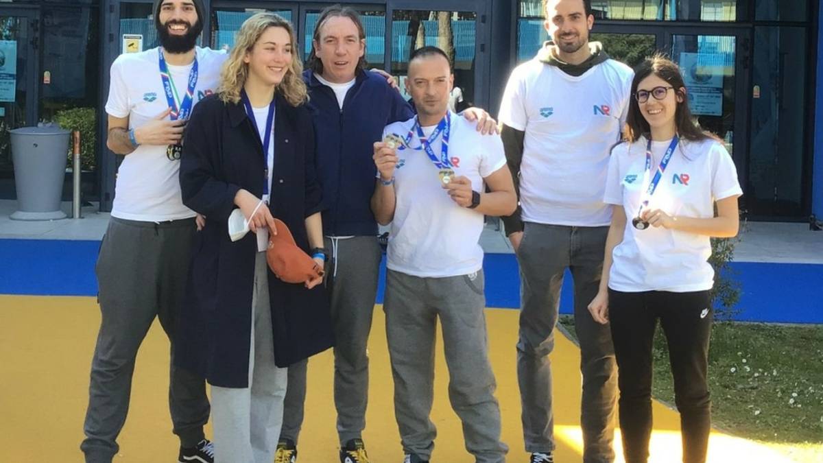 Nuoto paralimpico, la Pol. Riccione all'11° posto agli Assoluti di Lignano