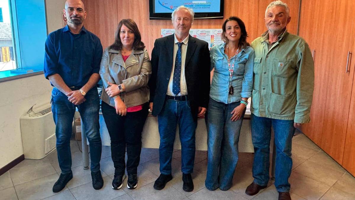 Andrea Maltoni, Emanuela Castagnoli, Carlo Sorgi, Maria Giorgini e Miro Gori