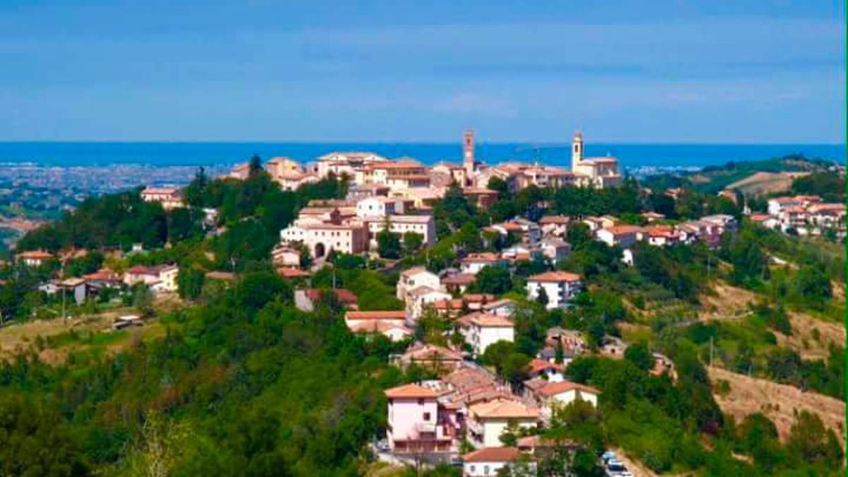 Una vista di Sogliano al Rubicone