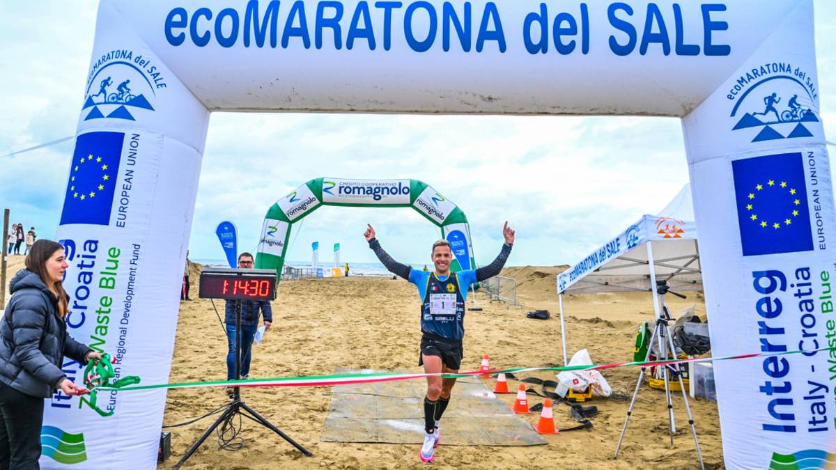 Predappio, l'assessore volante vince l'ecomaratona di Cervia