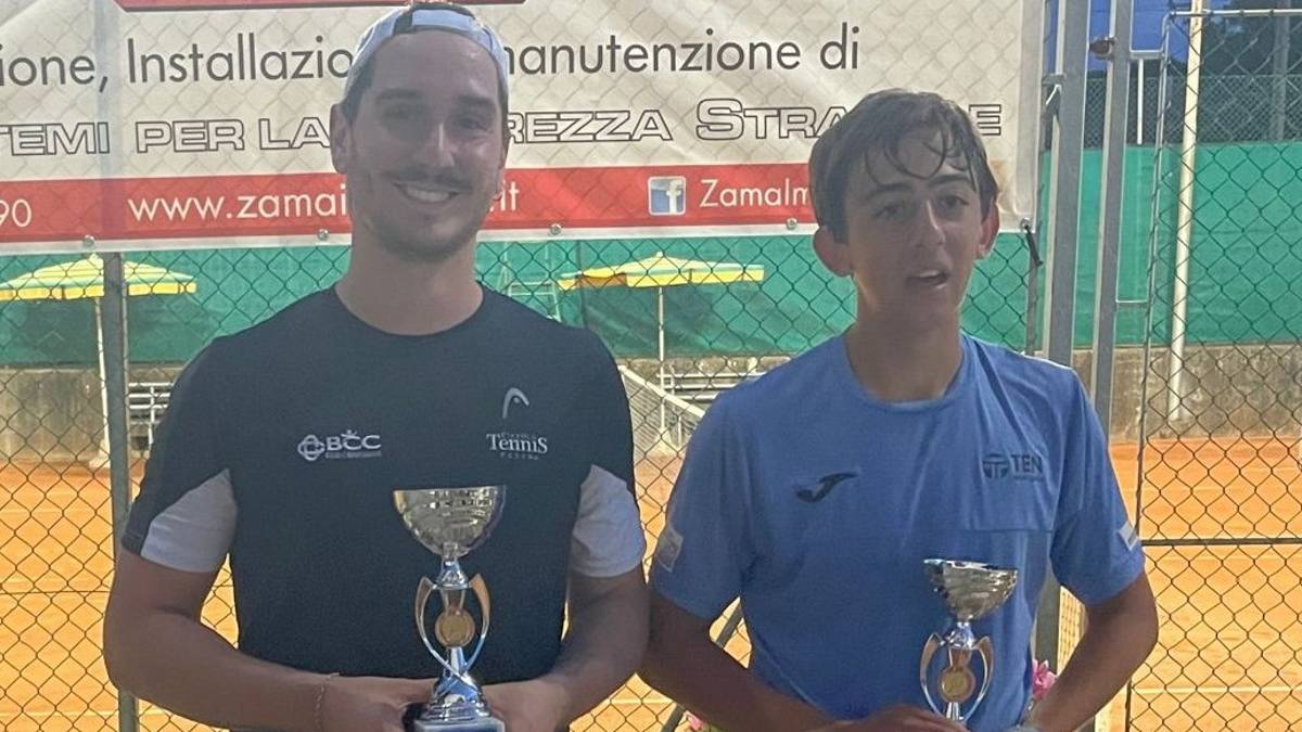 Tennis, successi a Cesenatico per Gian Marco Ricci e Romina Panzavolta