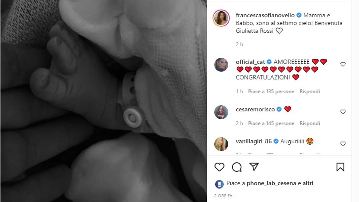 MotoGp, Valentino Rossi papà: è nata Giulietta