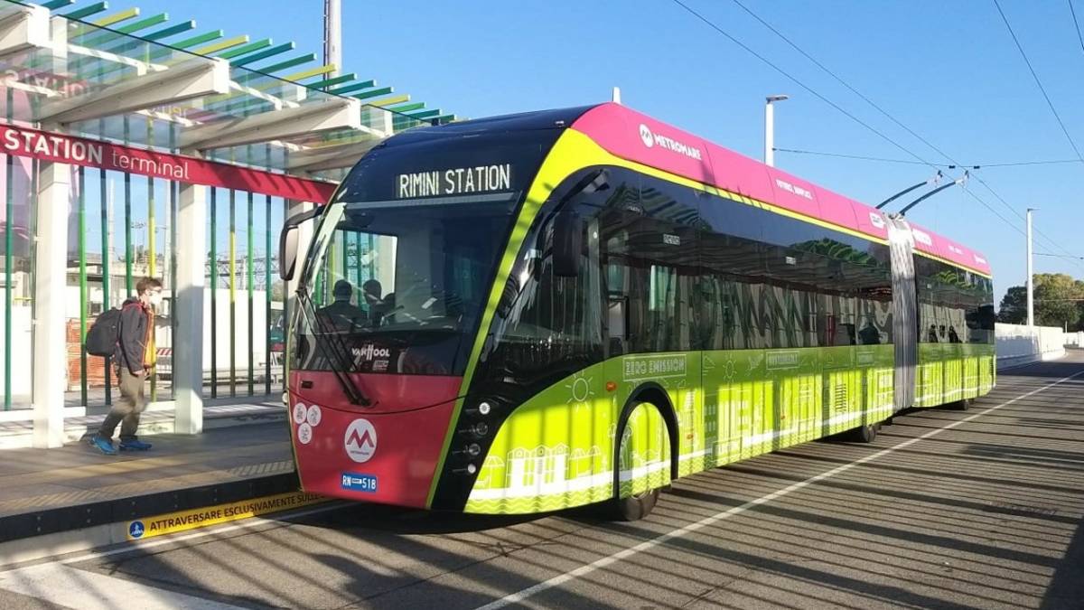 Rimini, ufficiale il finanziamento di 49 milioni per il prolungamento del Metromare fino alla Fiera