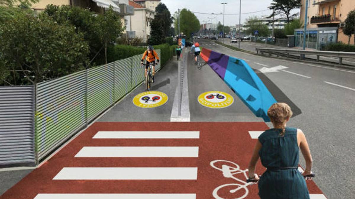 Rimini, due nuovi percorsi per la Bicipolitana