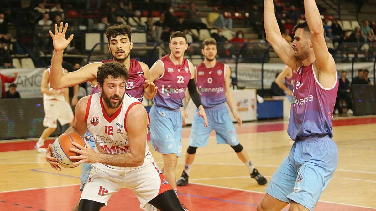 Basket B, RivieraBanca ko in casa contro Rieti