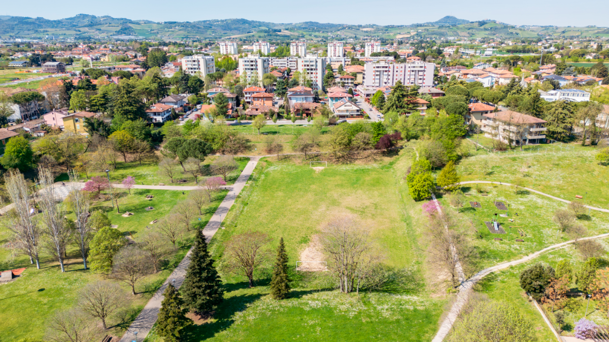 Un’area verde della città