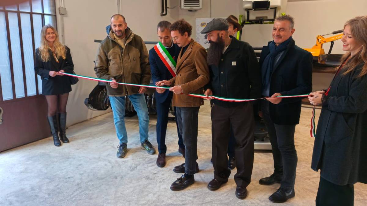 L’inaugurazione ieri mattina