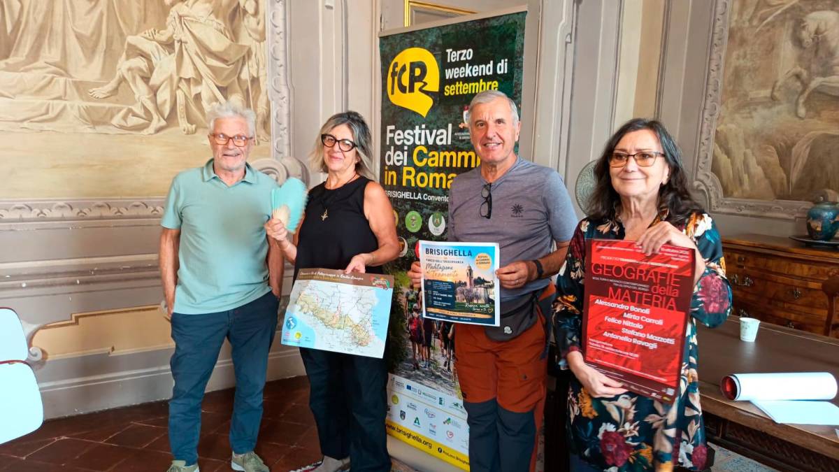 La presentazione del Festival dei Cammini