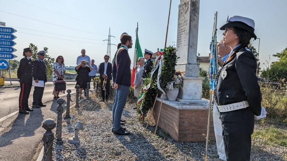 Cesenatico rende omaggio alle vittime dell'eccidio di Ponte Ruffio ad opera dei fascisti