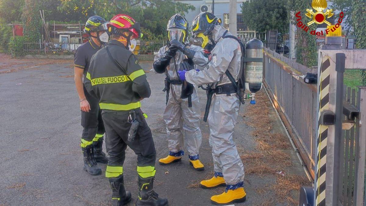 Forlimpopoli, fuga di ammoniaca dalla Orogel: problema risolto nella notte - Gallery