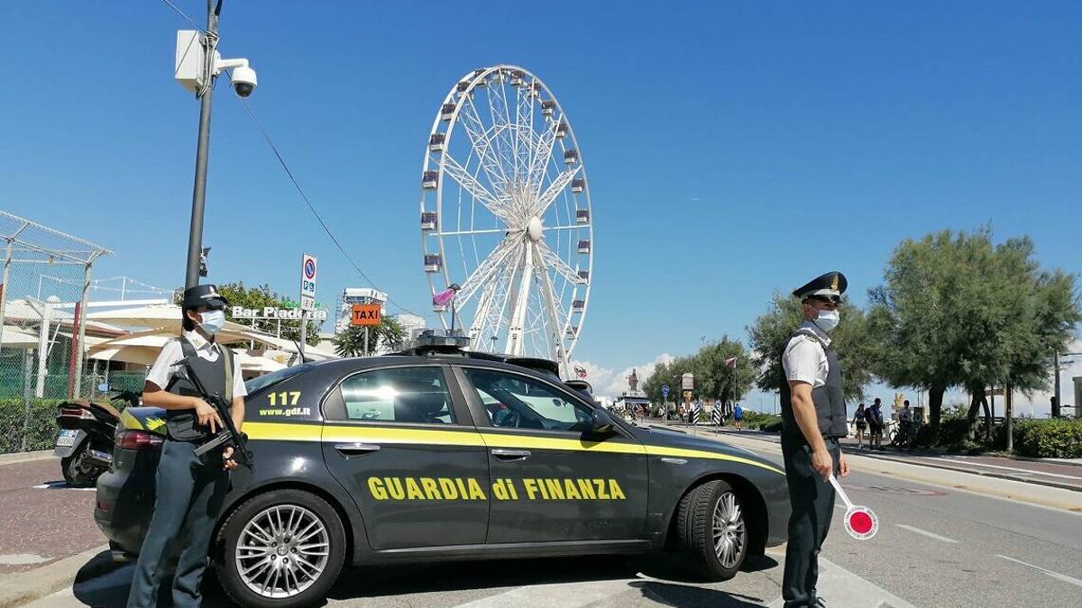 Rinforzi a Rimini: sono arrivati 82 finanzieri