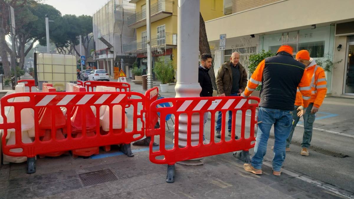 Riccione, via ai lavori in viale Dante