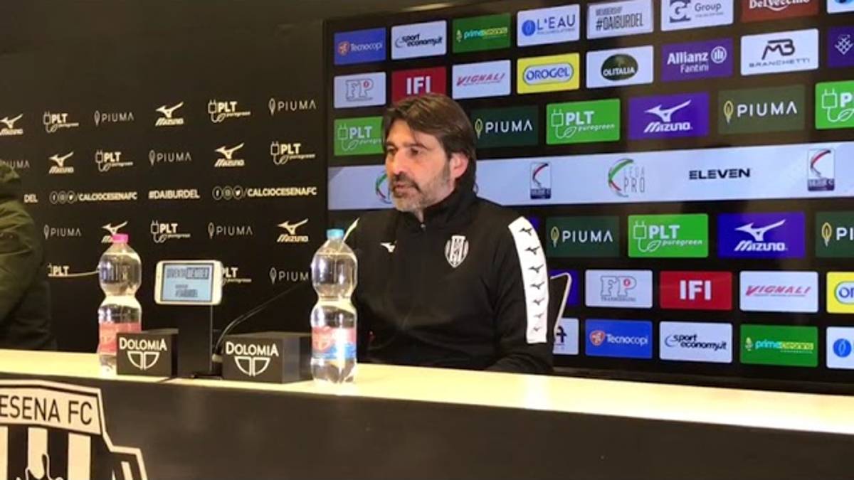 Calcio C, Viali: Cesena a Modena con grande coraggio VIDEO
