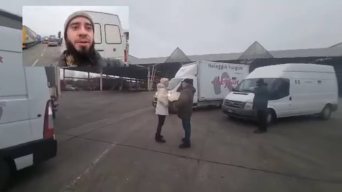 Imola, Iryna porta aiuti in patria e riesce a riabbracciare il padre VIDEO