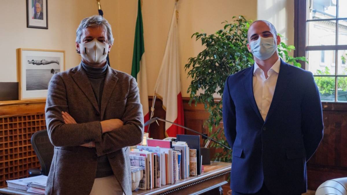 Rimini. Vaccino anti Covid, Gorini ricevuto dal sindaco